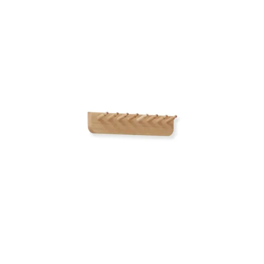 Form & Refine Echo kapstok 40 cm, Wit eiken< Kapstokken & Hangrekken