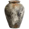 MUUBS Echo pot h50 cm Ø37 cm, Roest-grijs< Bloempotten