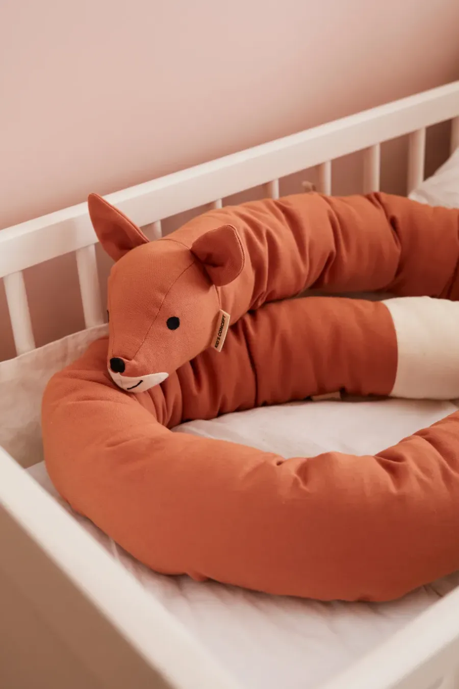Kid's Concept Edvin bumperkussen Ed, 200 cm, Vos< Kinderkamer Interieuraccessoires|Kinderkamer Interieuraccessoires