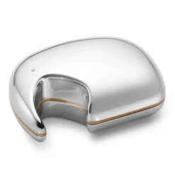Georg Jensen Elephant doosje 7x10 cm, Roestvrij staal-geel< Dozen & Boxen