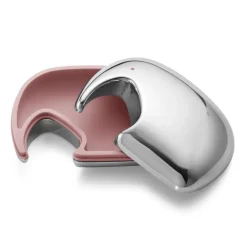Georg Jensen Elephant doosje 7x10 cm, Roestvrij staal-roze< Dozen & Boxen