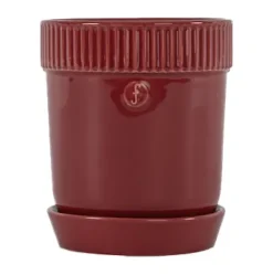 Sagaform Elise kruidenpot Ø11 cm, Bordeauxrood< Kerstdecoraties