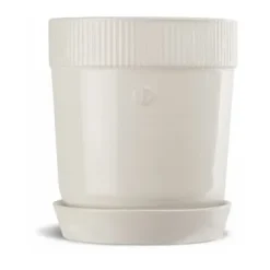 Sagaform Elise kruidenpot Ø11 cm, Wit< Bloempotten