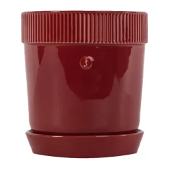 Sagaform Elise pot M Ø17 cm, Bordeauxrood< Kerstdecoraties