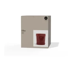Sagaform Elise pot M Ø17 cm, Bordeauxrood< Kerstdecoraties