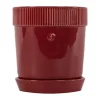 Sagaform Elise pot S Ø14 cm, Bordeauxrood< Kerstdecoraties