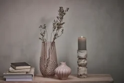 Lene Bjerre Ellia kandelaar 30 cm, Linen< Kandelaars