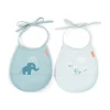 Done by deer Elphee Tiny slabbetje 2-pack, Blue< Kinderkamer Interieuraccessoires|Kinderkamer Interieuraccessoires
