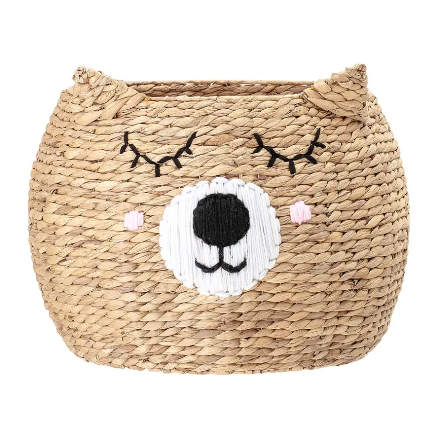 Bloomingville Eman opbergmand Ø50x40 cm, Natuur< Opbergmanden|Opbergoplossingen Voor De Kinderkamer