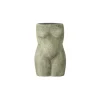Bloomingville Emeli Deco vaas terracotta 16 cm, Groen< Vazen