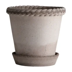 Bergs Potter Emilia pot 16 cm, Grijs< Bloempotten
