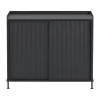 Muuto Enfold Sideboard 100x45x85 cm, Black-anthracite black< Ladekasten & Dressoirs