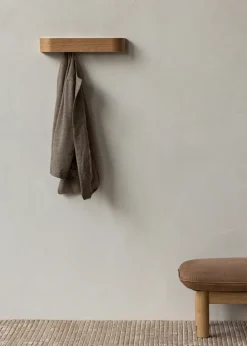 Audo Copenhagen Epoch kapstok 50 cm, Eiken< Kapstokken & Hangrekken