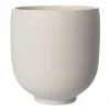 ERNST bloempot met voet natuurwit, H21 cm Ø20 cm< Bloempotten