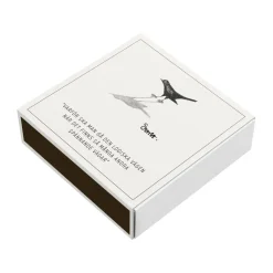 ERNST luciferdoosje 11x11 cm, Vogel< Kaarsenaccessoires