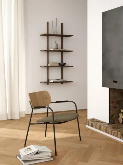 Andersen Furniture Essence wandplank, Smoked Oiled Oak, 70x25x140 cm< Planken & Planksystemen