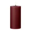 Ester & erik blokkaars LED, 44/2 Deep Wine, 15 cm< Led-Kaarsen