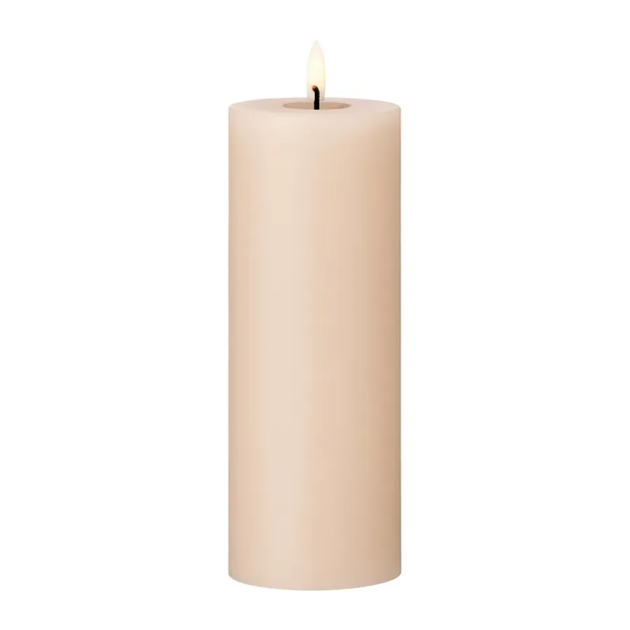 Ester & erik blokkaars LED, 11 Ice Latte, 20 cm< Led-Kaarsen