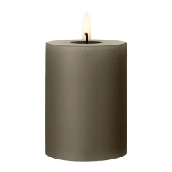 Ester & erik blokkaars LED, 77 Caviar, 10 cm< Led-Kaarsen