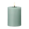 Ester & erik blokkaars LED, 67 Jade stone, 10 cm< Led-Kaarsen
