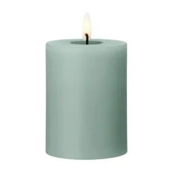 Ester & erik blokkaars LED, 67 Jade stone, 10 cm< Led-Kaarsen