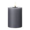 Ester & erik blokkaars LED, 74 Dark Slate, 10 cm< Led-Kaarsen