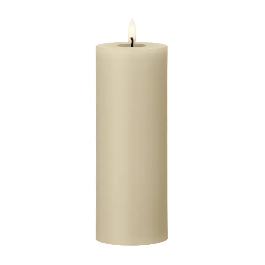 Ester & erik blokkaars LED, 14 Pale ginger, 20 cm< Led-Kaarsen
