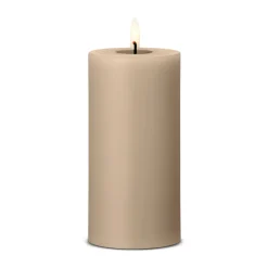 Ester & erik blokkaars LED, 18 Nougat Note, 15 cm< Led-Kaarsen