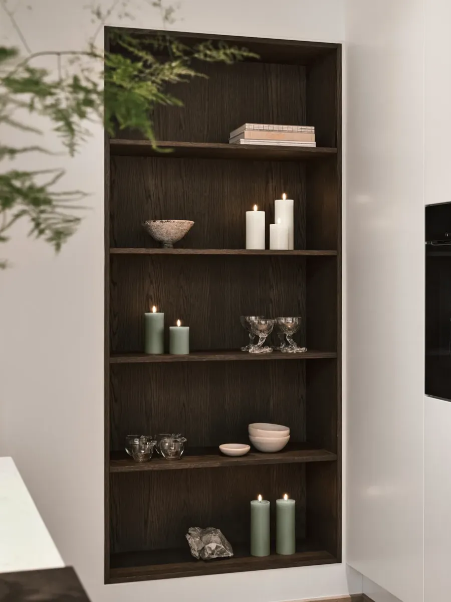 Ester & erik blokkaars LED, 06 Ivory, 20 cm< Led-Kaarsen