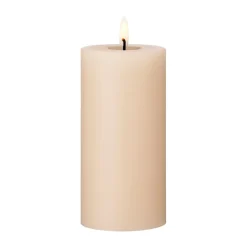 Ester & erik blokkaars LED, 11 Ice Latte, 15 cm< Led-Kaarsen
