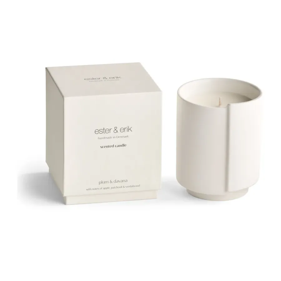 Ester & erik geurkaarsen, Plum & davana< Geurkaarsen & Aroma Diffusers