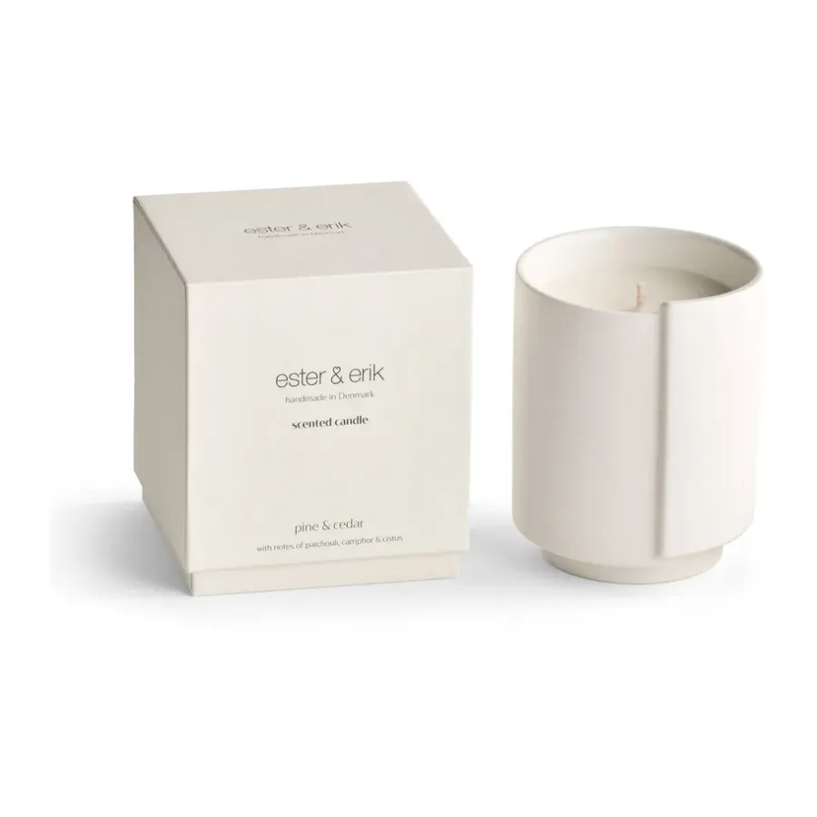 Ester & erik geurkaarsen, Pine & cedar< Geurkaarsen & Aroma Diffusers
