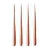Ester & erik kaars 4-pack gelakt, rosy caramel, 42 cm< Kaarsen