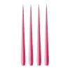Ester & erik kaars 4-pack gelakt, Clear pink 41, 32 cm< Kaarsen