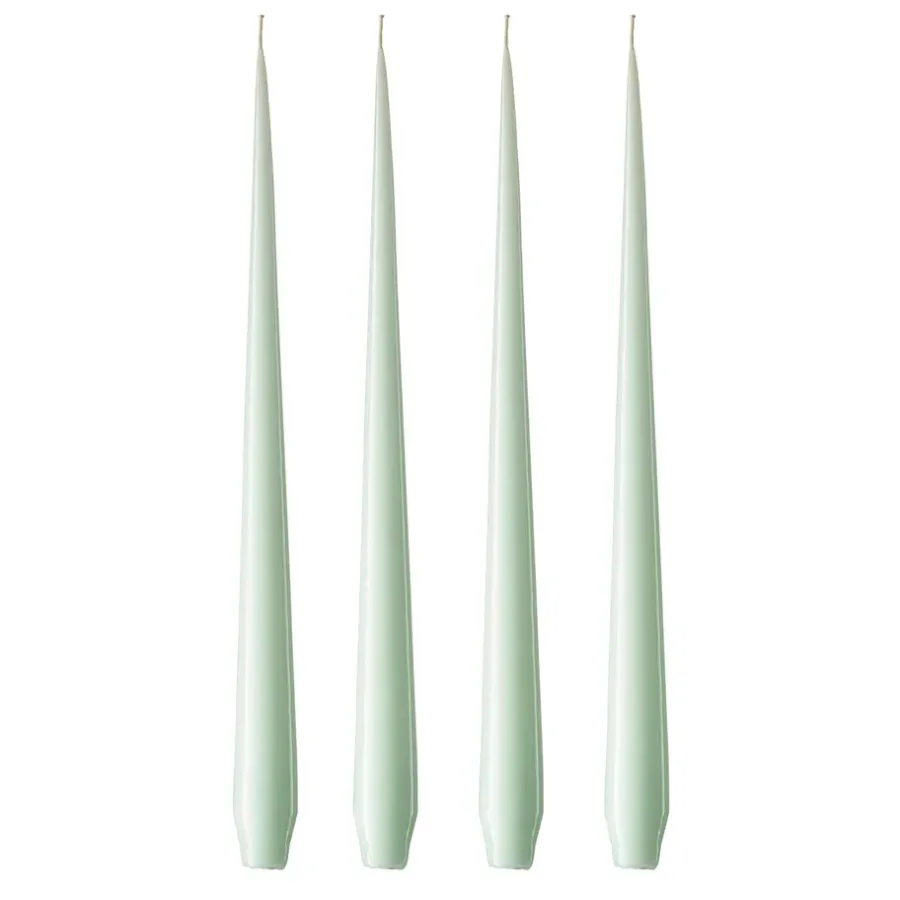 Ester & erik kaars 4-pack gelakt, Water mint 03-0, 42 cm< Kaarsen