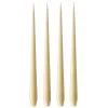 Ester & erik kaars 4-pack gelakt, Pale ginger 14-0, 32 cm< Kaarsen
