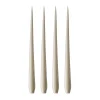 Ester & erik kaars 4-pack gelakt, linen grey, 42 cm< Kaarsen