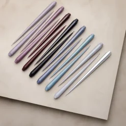 Ester & erik kaars 4-pack gelakt, dark slate, 32 cm< Kaarsen