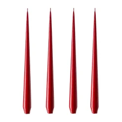 Ester & erik kaars 4-pack gelakt, winter berry, 32 cm< Kaarsen