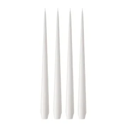 Ester & erik kaars 4-pack gelakt, White ash 21, 32 cm< Kaarsen