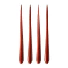 Ester & erik kaars 4-pack gelakt, aged rust, 32 cm< Kaarsen