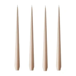 Ester & erik kaars 4-pack gelakt, ice latte, 32 cm< Kaarsen