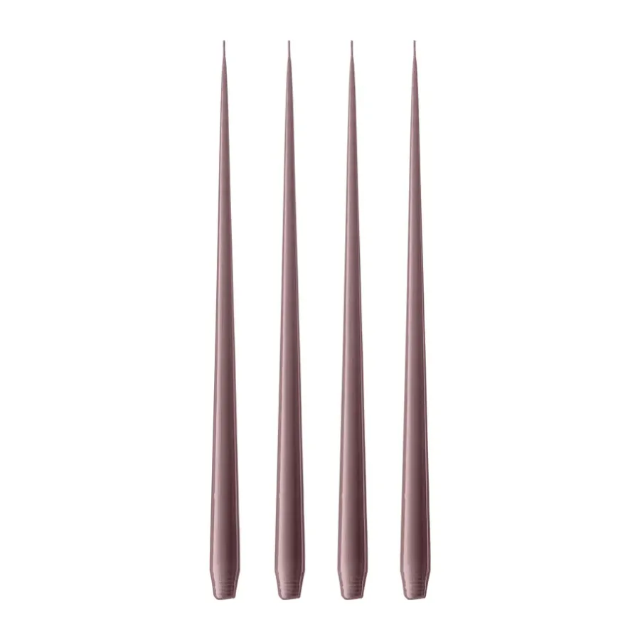 Ester & erik kaars 4-pack gelakt, Winter rose 84, 42 cm< Kaarsen