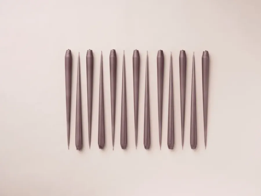 Ester & erik kaars 4-pack gelakt, Winter rose 84, 42 cm< Kaarsen