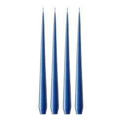 Ester & erik kaars 4-pack gelakt, Cornflower, 32 cm< Kaarsen