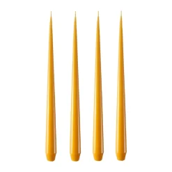 Ester & erik kaars 4-pack gelakt, honey balm, 32 cm< Kaarsen