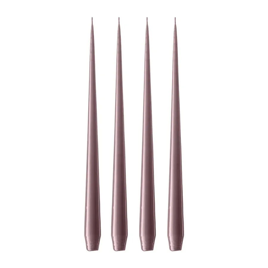 Ester & erik kaars 4-pack gelakt, Winter rose 84, 32 cm< Kaarsen