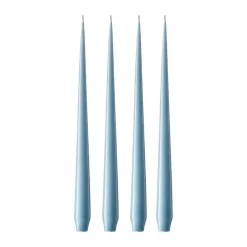 Ester & erik kaars 4-pack gelakt, Moon blue 37, 32 cm< Kaarsen
