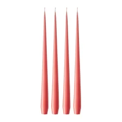 Ester & erik kaars 4-pack gelakt, Coral reef 26, 42 cm< Kaarsen