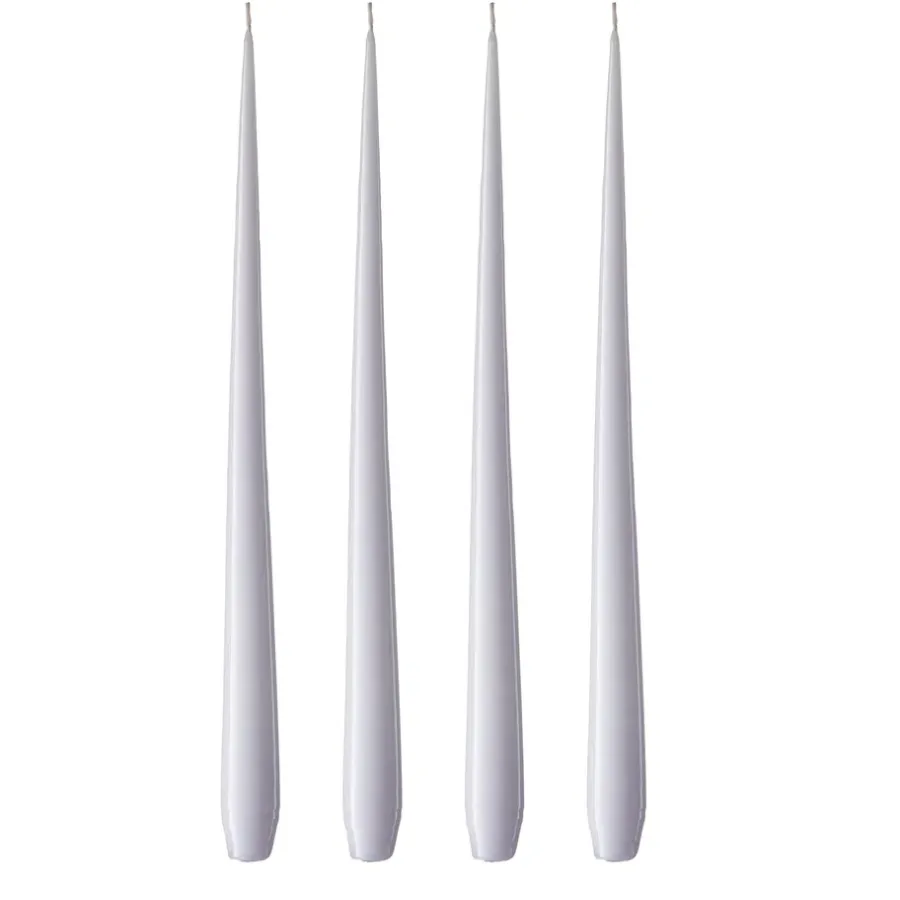 Ester & erik kaars 4-pack gelakt, Airy violet 12-0, 42 cm< Kaarsen